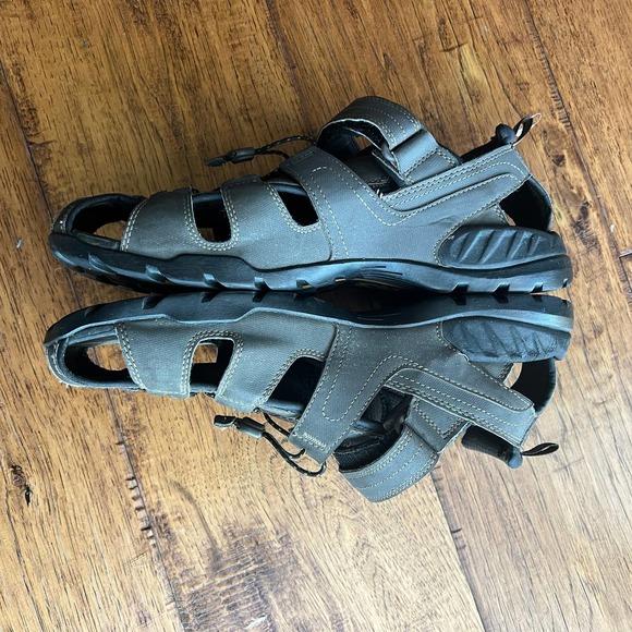 Teva Forebay Mens Coffee Closed Toe Sandals 12 - Picture 5 of 9